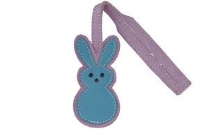 Blue Bunny Bag Charm